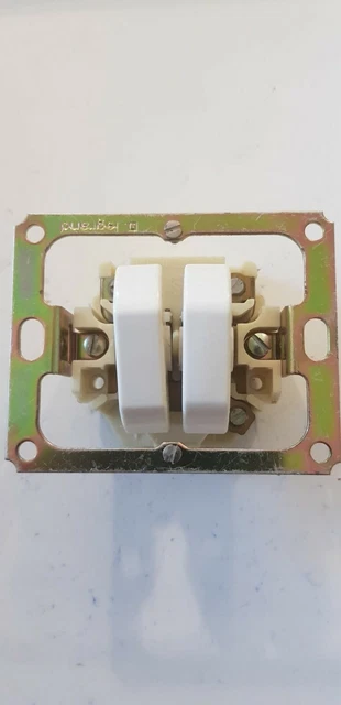 DOUBLE INTERRUPTEUR SIMPLE Allumage Legrand Chambord Ref 157499006140