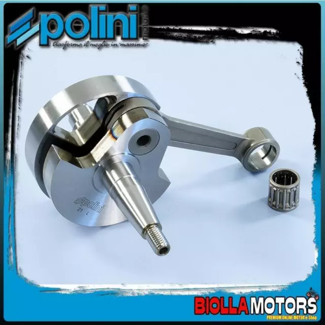 210.0056 Vilebrequin Polini Cono 19 Anticipato Piaggio Vespa 125 2T Primavera Et