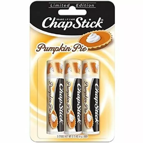 Chapstick Pumpkin Pie 3 Piece Set