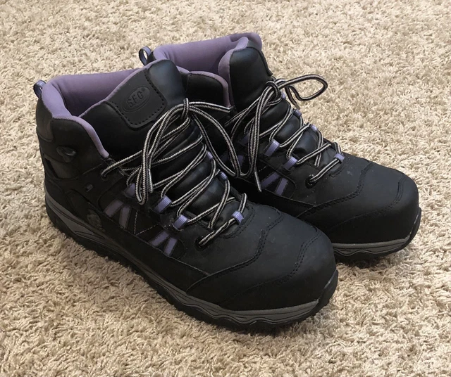 Shoes For Crews 8288 Safety Boots Composite Toe Memory Foam Womens Size US 9.5