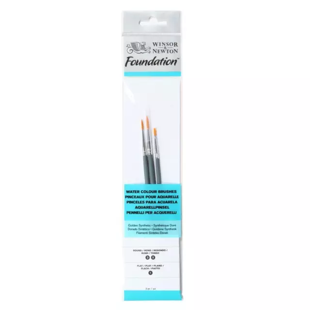 Winsor & Newton Stiftung Aquarell-Pinsel Packung