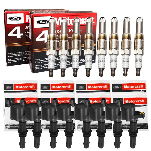 Ignition Coil & Platinum Spark Plug For Ford Escape 3.0L V6 2003-2008 – FD502, C1387, Replaces 1L8Z12029AB