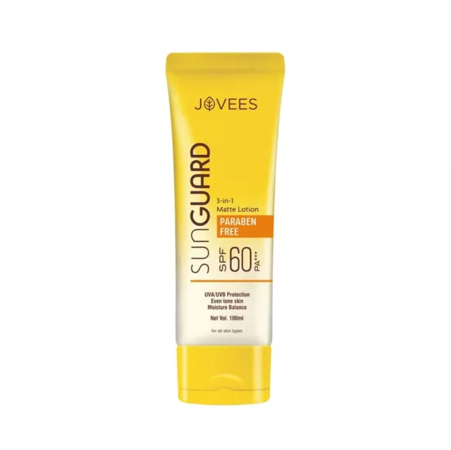 Jovees Herbal Sun Guard Lotion Spf 60 with UVA, UVB Protection 100ml