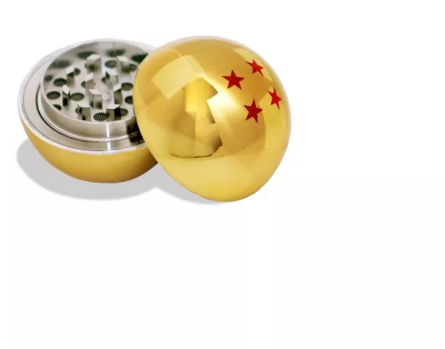 Grinder Gold Dragon Ball Z Herb Grinder 3 Piece Grinder