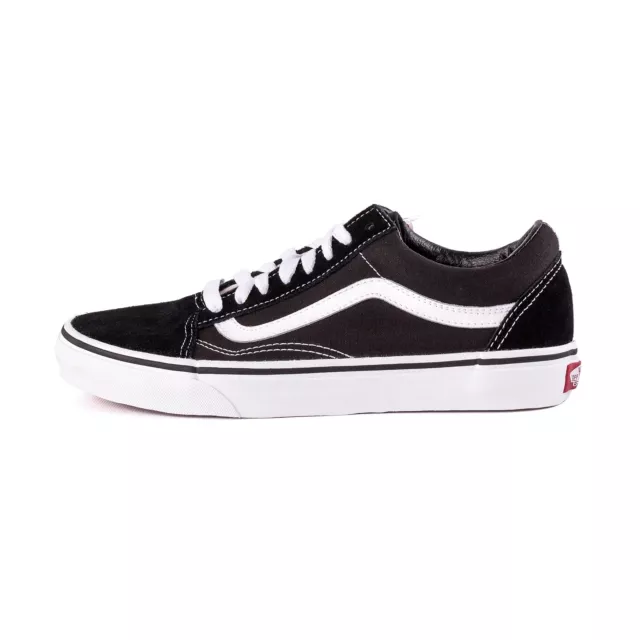 Vans Old Skool Zapatillas Deportivas Unisex Negro Blanco 51072