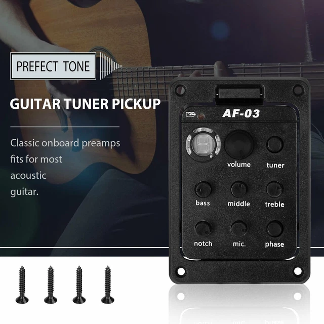 Guitar shop tuner mic