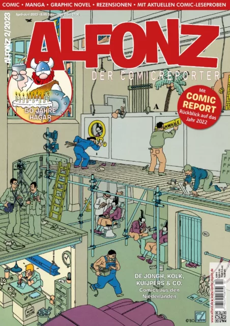 ALFONZ - Der Comicreporter Ausgabe Nr. 2/2023 (April bis Juni 2023) TOP NEU