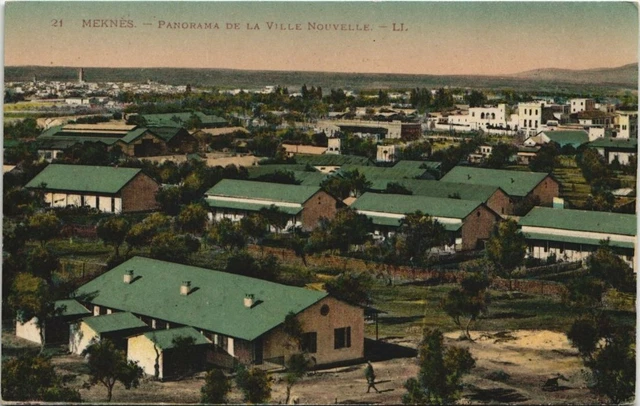 CPA AK MOROCCO MEKNES New City Panorama (10741)