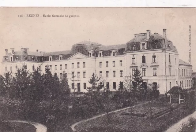 *43902 cpa Rennes - Ecole Normale de garçons