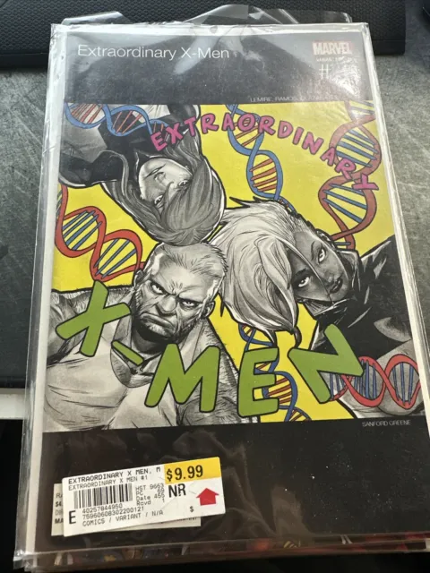 Hip Hop Variant Extraordinary X-Men #1 (Marvel) De La Soul Album Homage