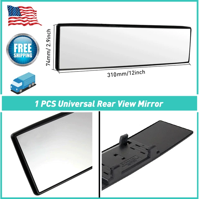 Convex Design Rear View Mirror Expand Rearview Mirror Car Replace Parts 310 MM