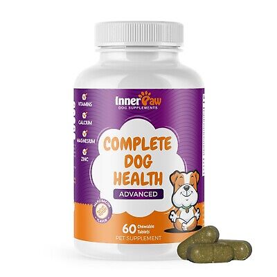 Inner Paw Complete Dog Health Advanced Multivitamin for Dogs 60 Chewable Tablets