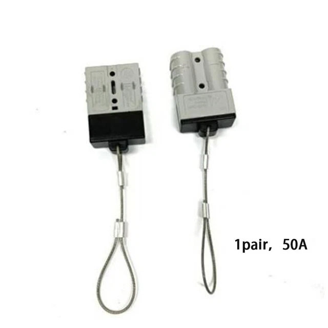 1 Pair Forklift Power Connector Plug Dust Cover High Quality and Durable