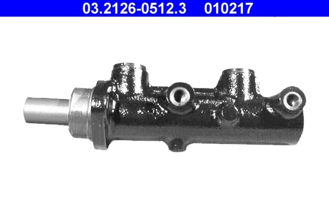 ATE Cilindro freno principale 03.2126-0512.3 per Mercedes T1 TN 27,0 mm M10x1 407 611
