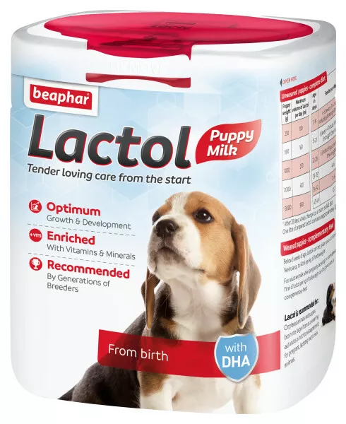 Beaphar Lactol Puppy Milk Vitamin Fortified Milk Powder 500g