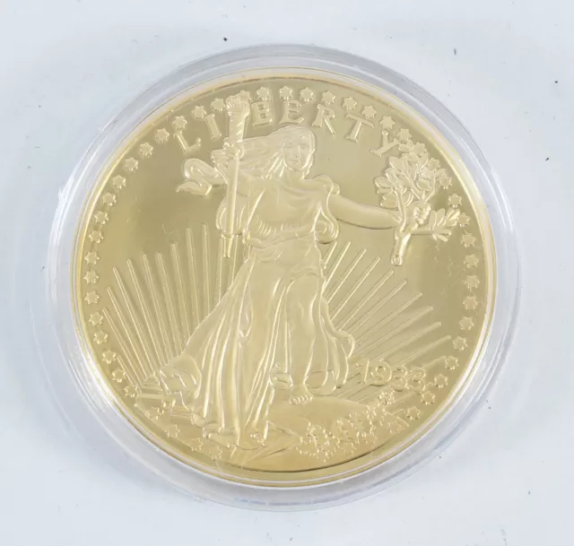 GÖDE Die berühmt. US - Münz - Repliken Replik Gold Eagle von 1933 Polierte Pl.