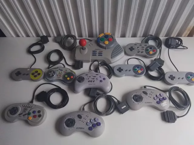 Lot de Manettes hors Service pour console Super Nintendo