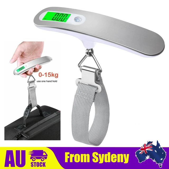 Electronic Portable Digital Luggage Scale 50Kg Travel Measures Weighing A