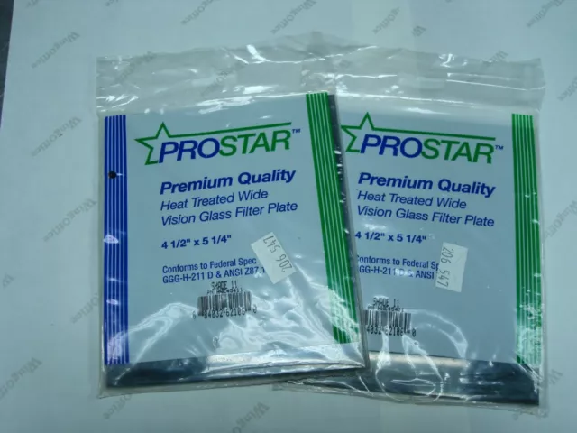 PROSTAR HWE45411 TREATED WIDE VISION GLASS FILTER LENS 4-1/2" x 5-1/4" X 2 NNB