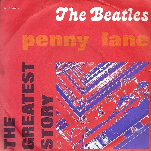 The Beatles ‎– Strawberry Fields Forever / Penny Lane 7'' 45 Giri