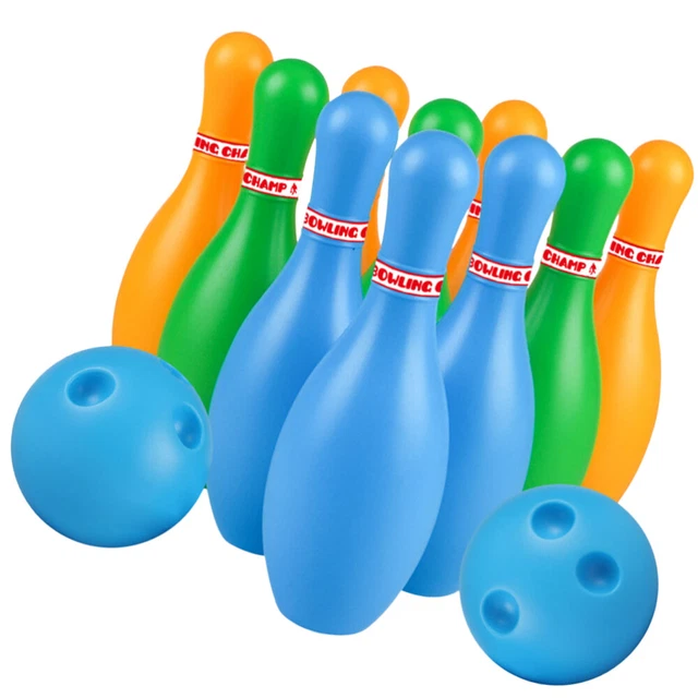 10pc Bowling Play Set for Kids - Indoor/Outdoor Fun