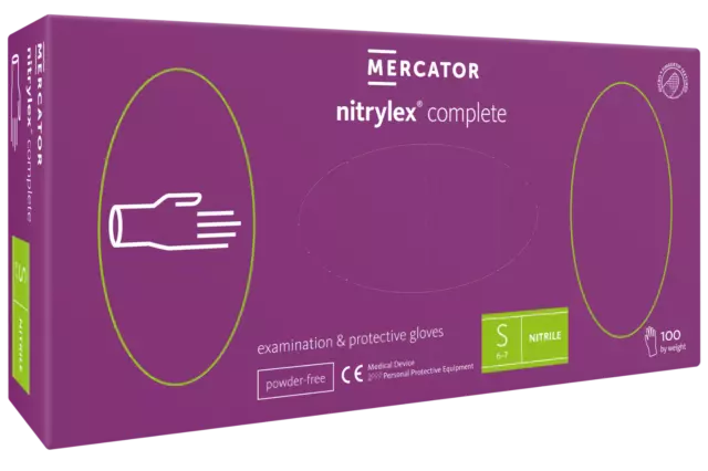 Nitrylex Complete Handschuhe Premium Schutzhandschuhe  S-XL 100/1000 Stk.