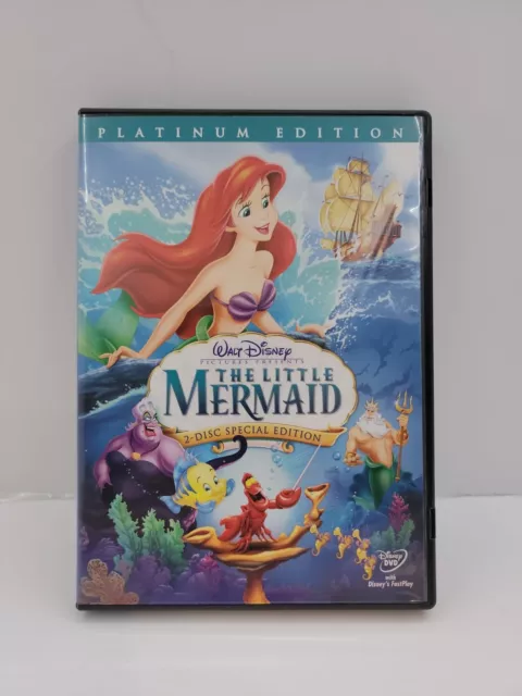 The Little Mermaid (Two-Disc Platinum Edition) DVDs...FREE SHIPPING