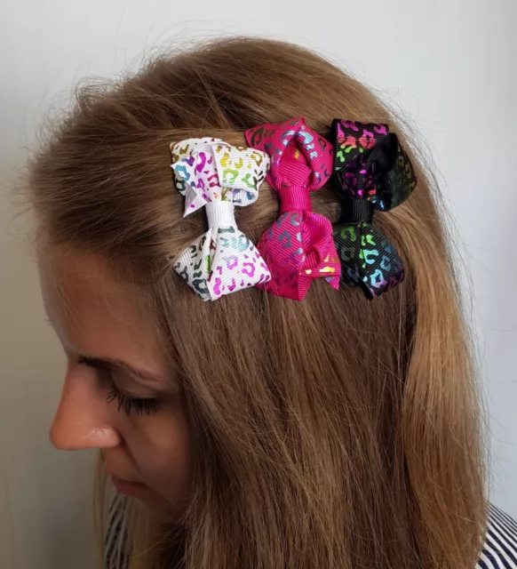 Nuevo Claire's - Pinzas para el pelo para mujer y niña, 4 piezas, cintas...