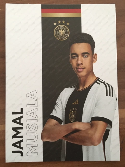 JAMAL MUSIALA-DFB-BAYERN MÜNCHEN-TOLLE Autogrammkarte-Rar EUR 14,99 - DE