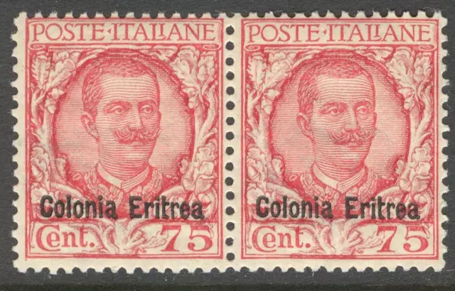 C_A_2453  ERITREA. Pair of 1928 commemorative stamps. MNH. Sas 125