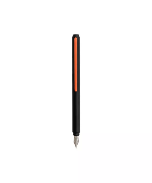 Pininfarina Segno Grafeex Tinte Stift Füllfederhalter Aluminium, Clip Orange Gf