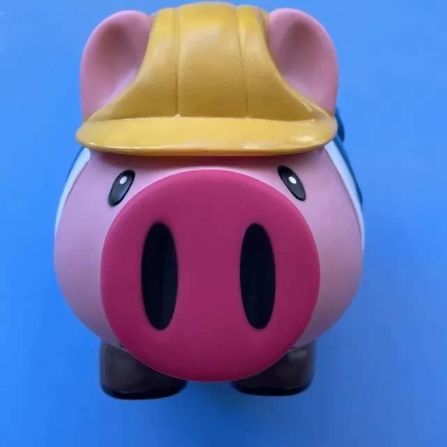 ANZ  Bank collectible piggy bank money box Tradesman pig hard hat 🐷🐷