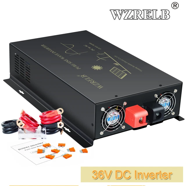 Irfora 120W Wechselrichter Für Lithium-Batterien - 21V Zu 220V Konverter