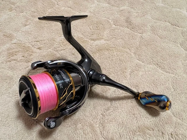 SHIMANO 20 TWIN POWER 2500SHG Spinning Reel Made in Japan USED