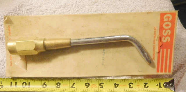 1 NOS New Oxygen gas equipment 3024 #12 USA torch tip tool,Glenshaw PA,VTG
