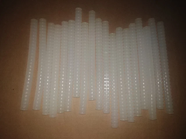 3M 3792Q Series 5/8" Diam, 8" Clear Melt Glue Stick