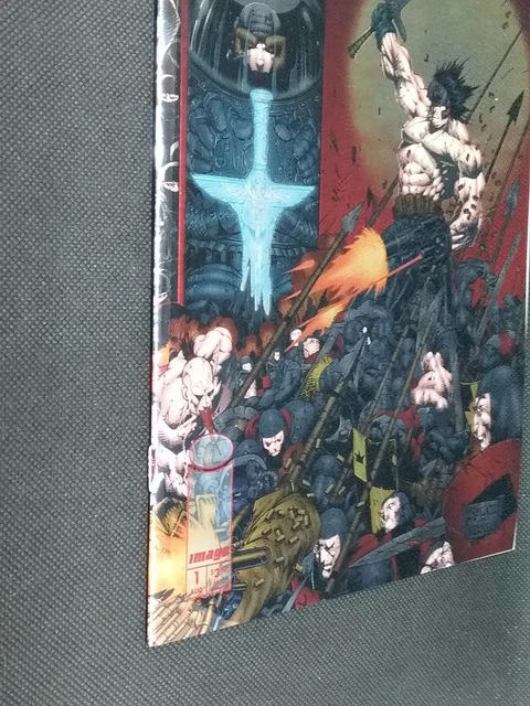 Prophet #1 Vol 2 1995 Image Stephen Platt Wraparound Chromium Cover NM 3