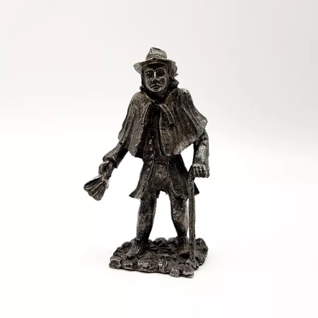 Eine alte Figur aus Zinn, KDM Pewter Daalderop Royal Holland, gestempelt.