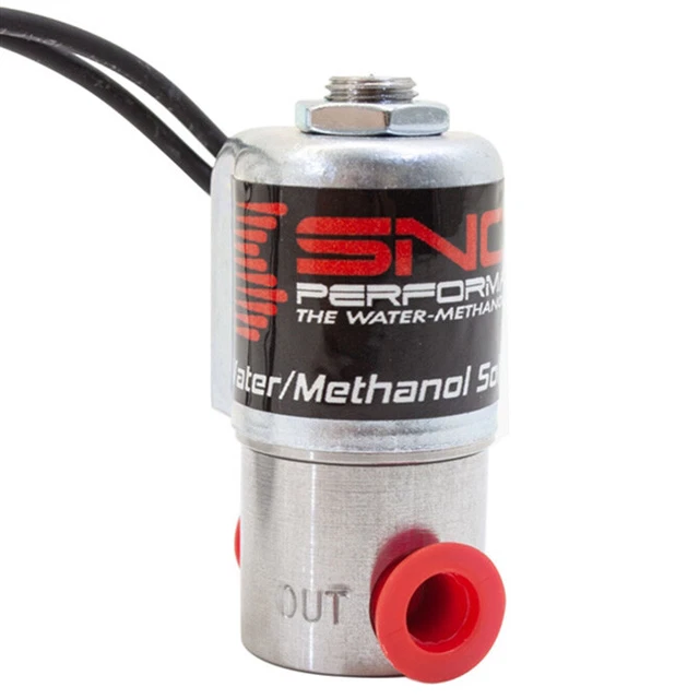 Snow Performance High Flow Water-Methanol Solenoid Upgrade 4AN Fittings