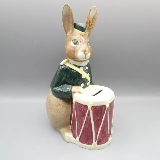 Royal Doulton Bunnykins D6615 Bunnybank Money box Made In 1967 Perfect Moneybox