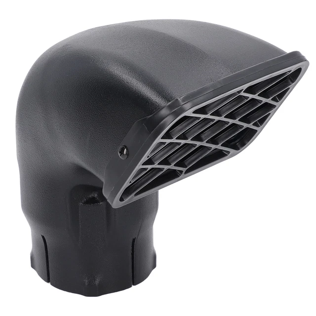 3.0in Car Snorkel Head LLDPE Plastic Dust Collector Intake Head Replacement❤