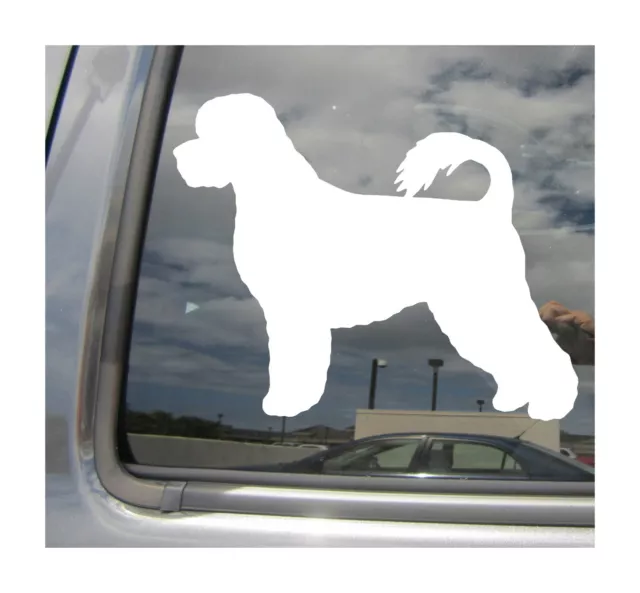 Portuguese Water Dog - Purebred Car Window Vinyl Decal Sticker 01664