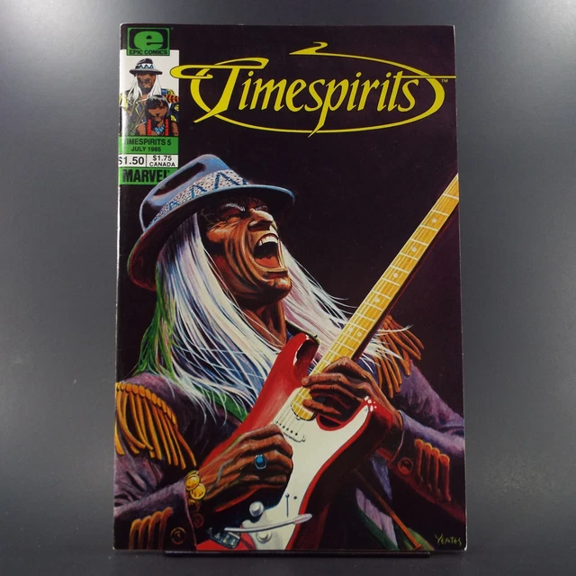 Timespirits 5 Epic Comics July 1985 Marvel