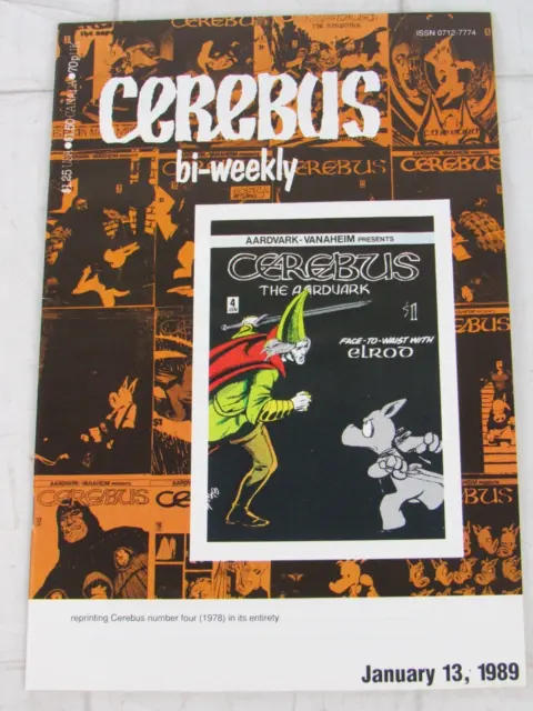 Cerebus Bi-Weekly #4 Jan. 1989 Aardvark-Vanaheim