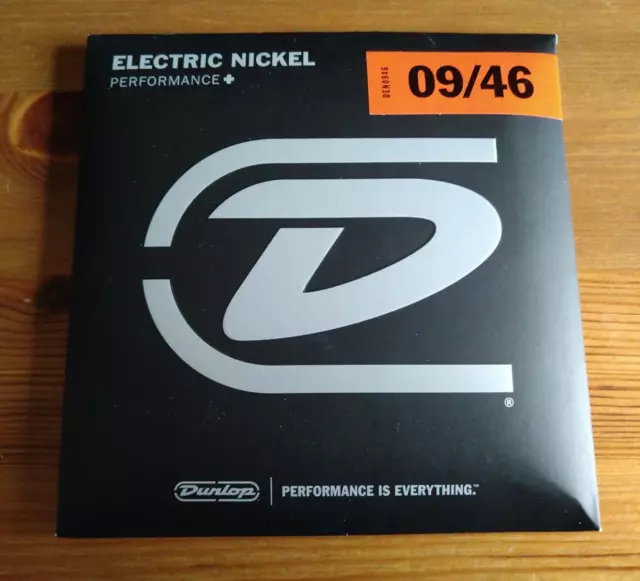 Jim Dunlop Performance+ 9-46 Electric Guitar Strings Nickel