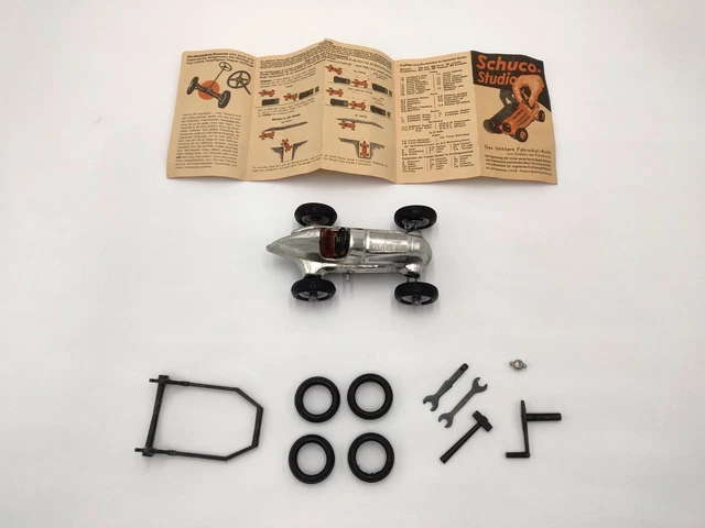 Coffret Schuco Studio II Ref 01222 - Auto Union Audi Course 1940 - Échelle Non Précisée