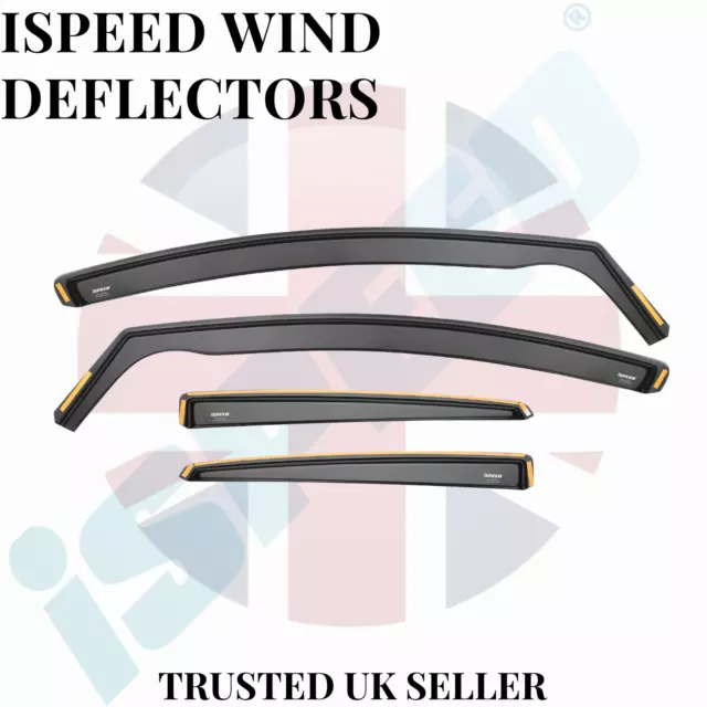 WIND DEFLECTORS FOR AUDI A3 S3 Sport Back MK2 mkII 5doors 2004