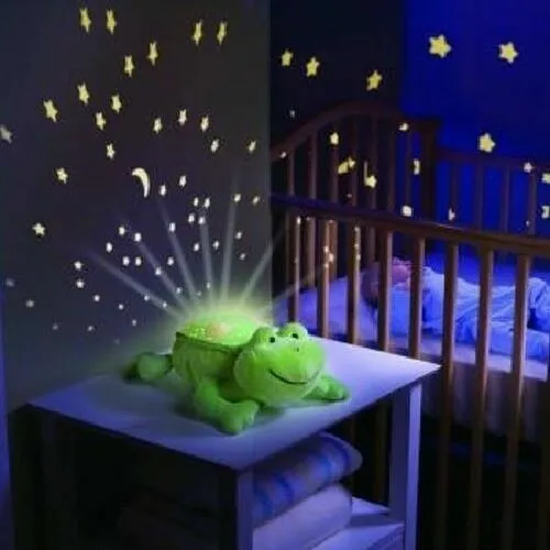 Slumber Buddy "Franky the frog",Einschlafhilfe, Nachtlicht für Babies, Geburt, 2