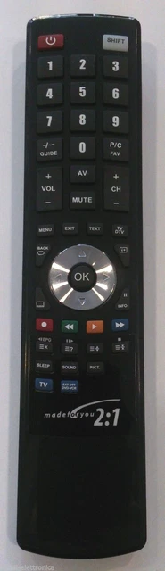 Télécommande Pour TV Technical - Modèles LED40C07FHDB, LED2810HDB, LED3210DHDB - Neuf