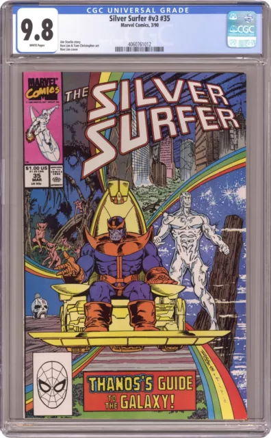 Silver Surfer #35 CGC 9.8 1990 4060761012
